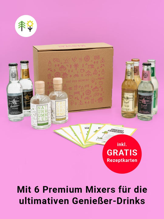 MANUKAT GIN DUO + »MOMENTE« GESCHENKBOX | PINK