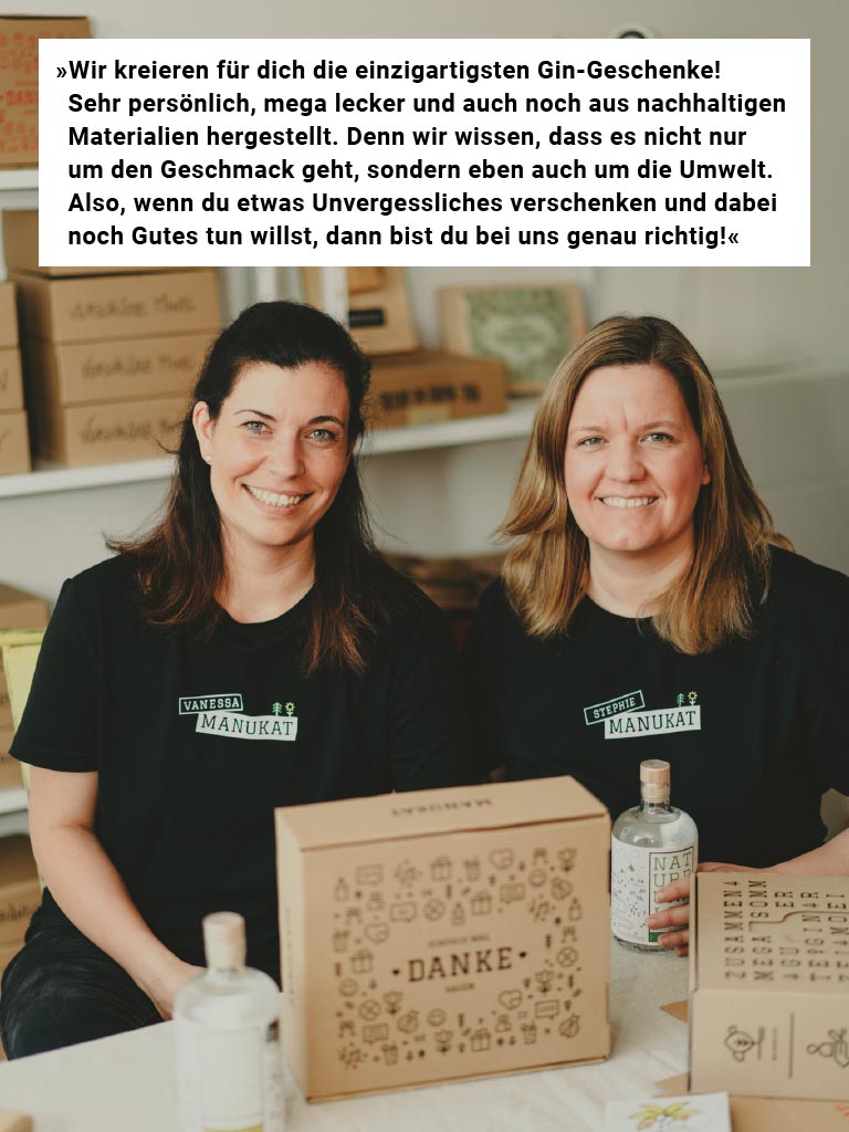 NATURBUMMLER GIN + »MOMENTE« GESCHENKBOX | PINK